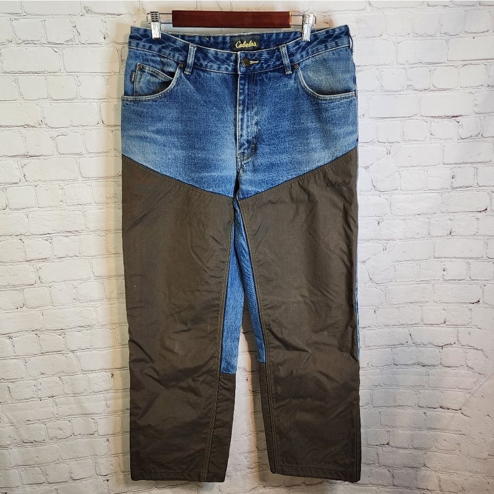Men's Cabela's hunting jeans, size 34 X 30